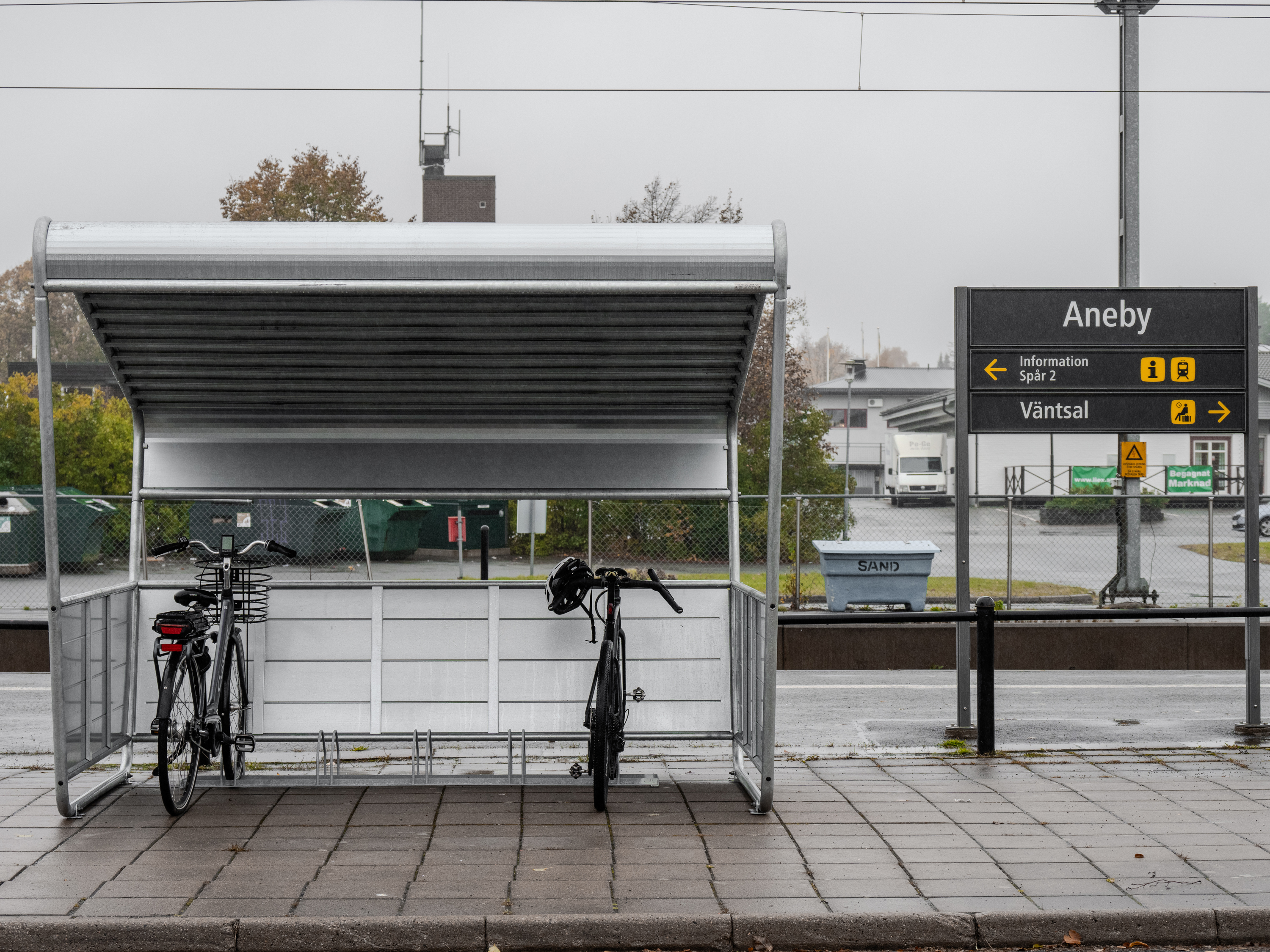 Refugio para bicicletas Atria